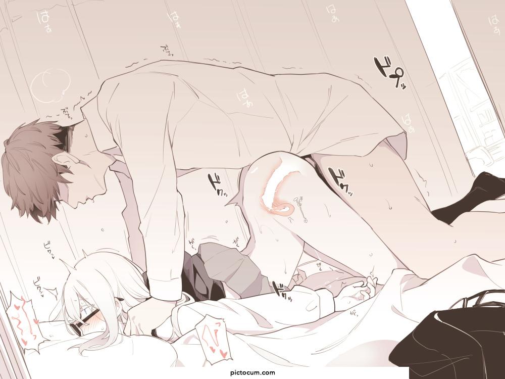 Girls who arch their backs like this are the best.