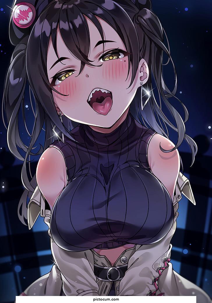 Her ahegao face and her boobs 🤤