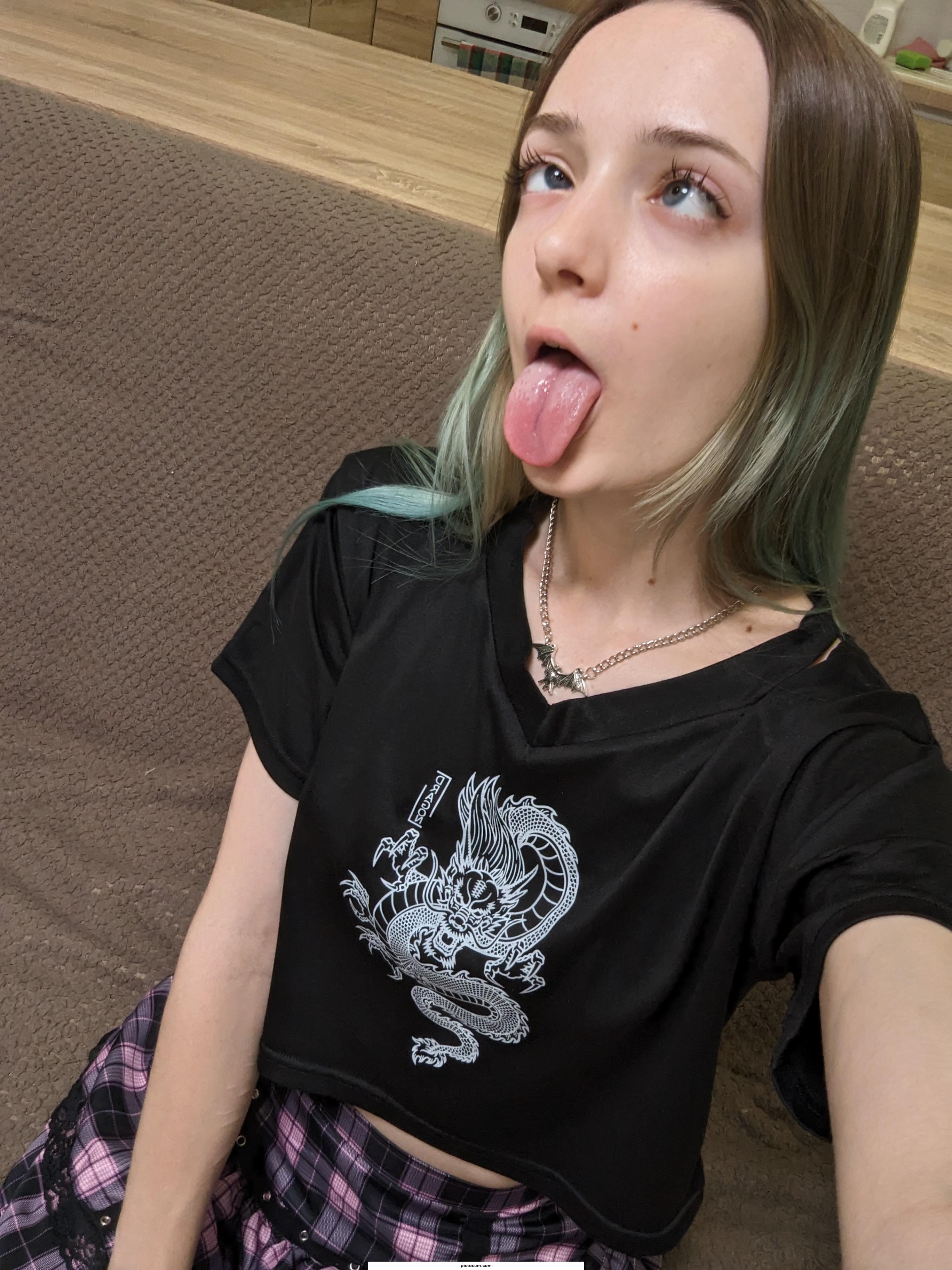 my ahegao is the cutest thing you've ever seen, isn't it