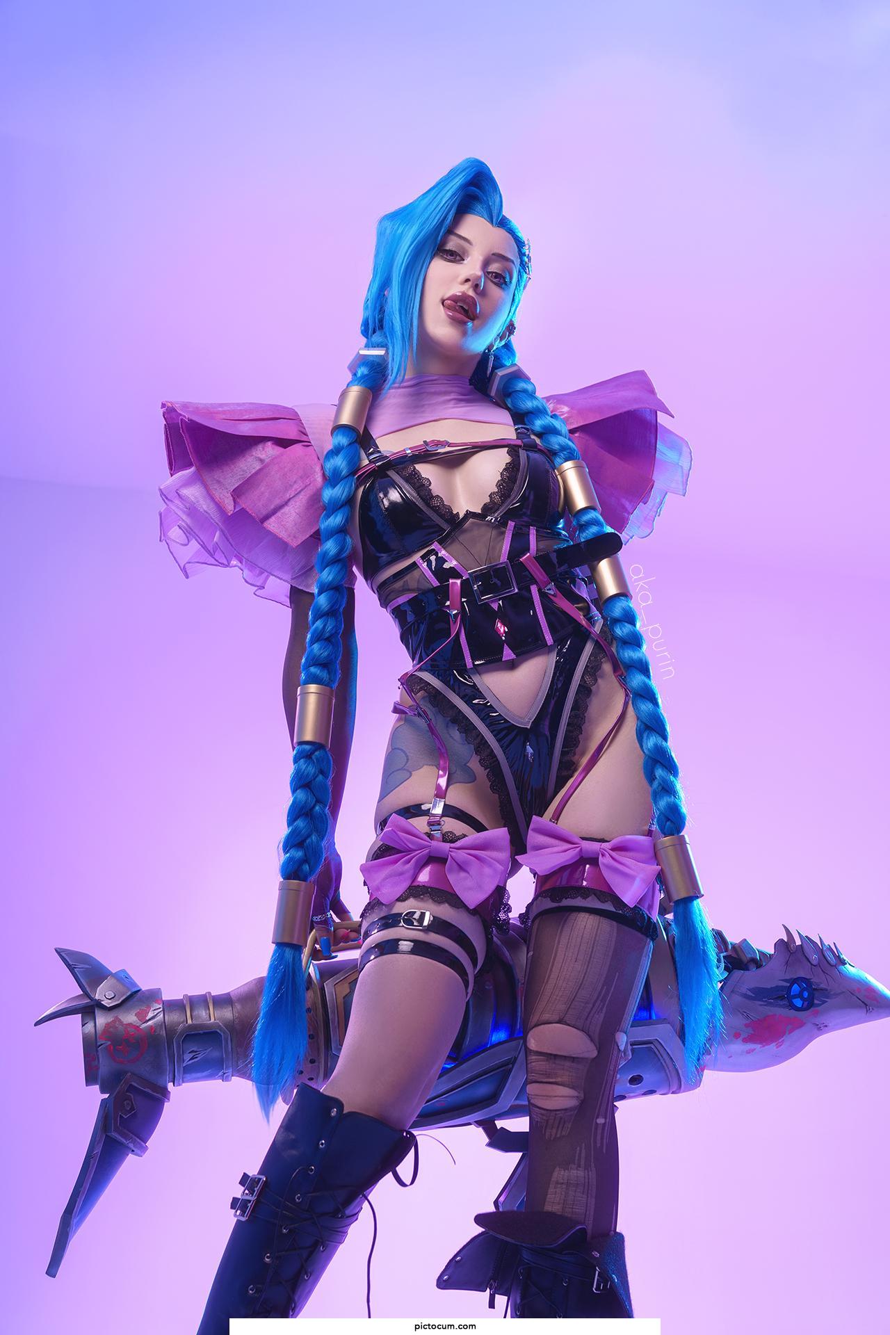 Bride Jinx cosplay by aka_purin