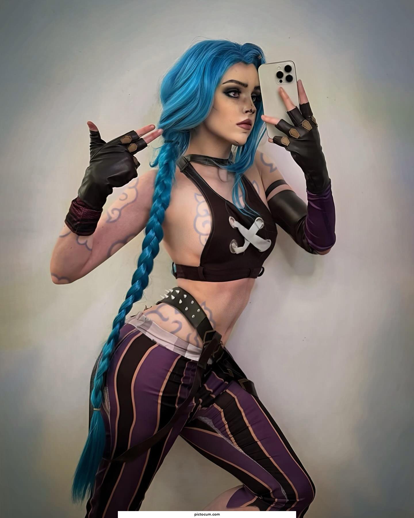 My take on Jinx from Arcane :3