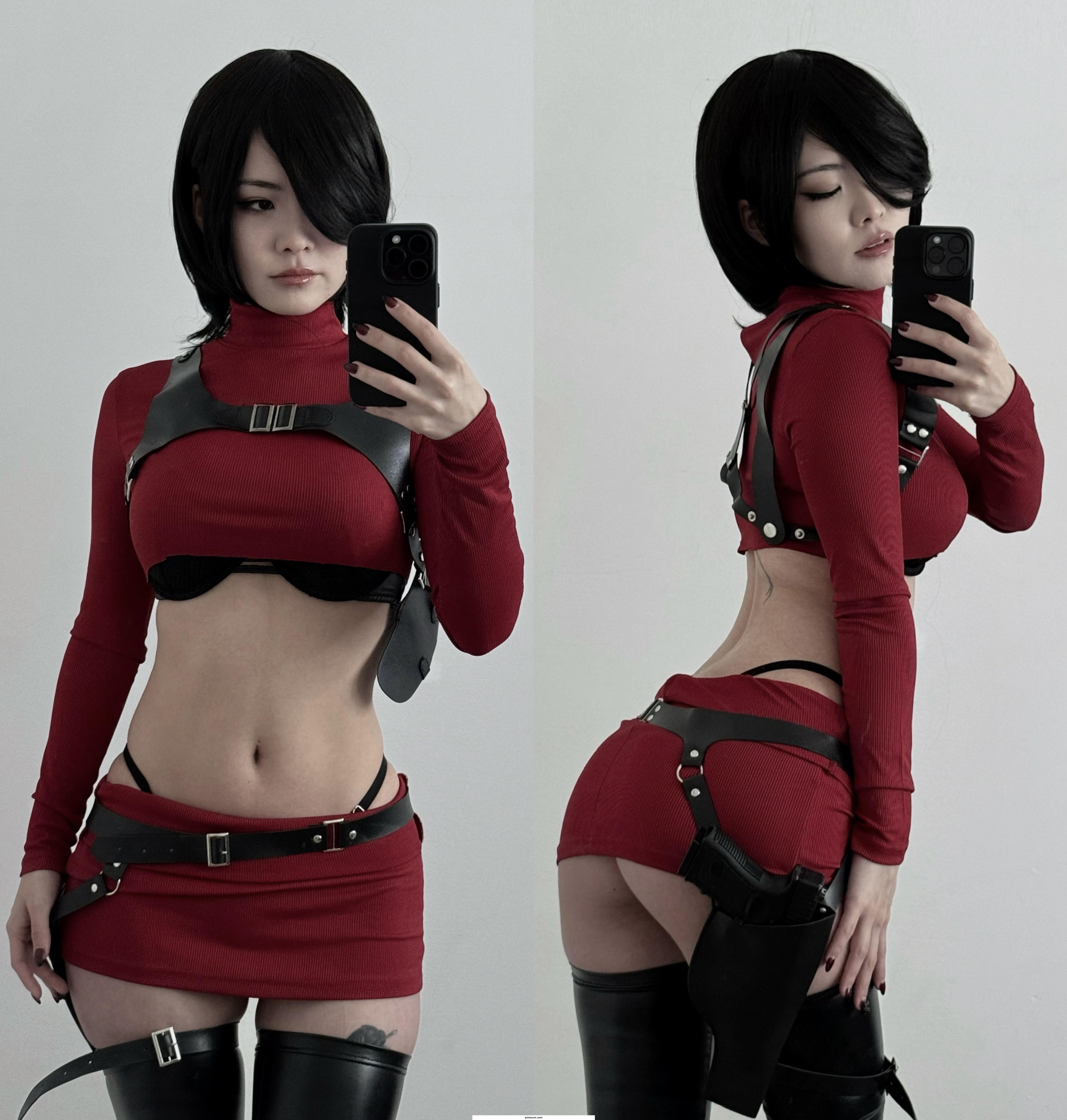 Ada Wong re4 remake by me 🖤