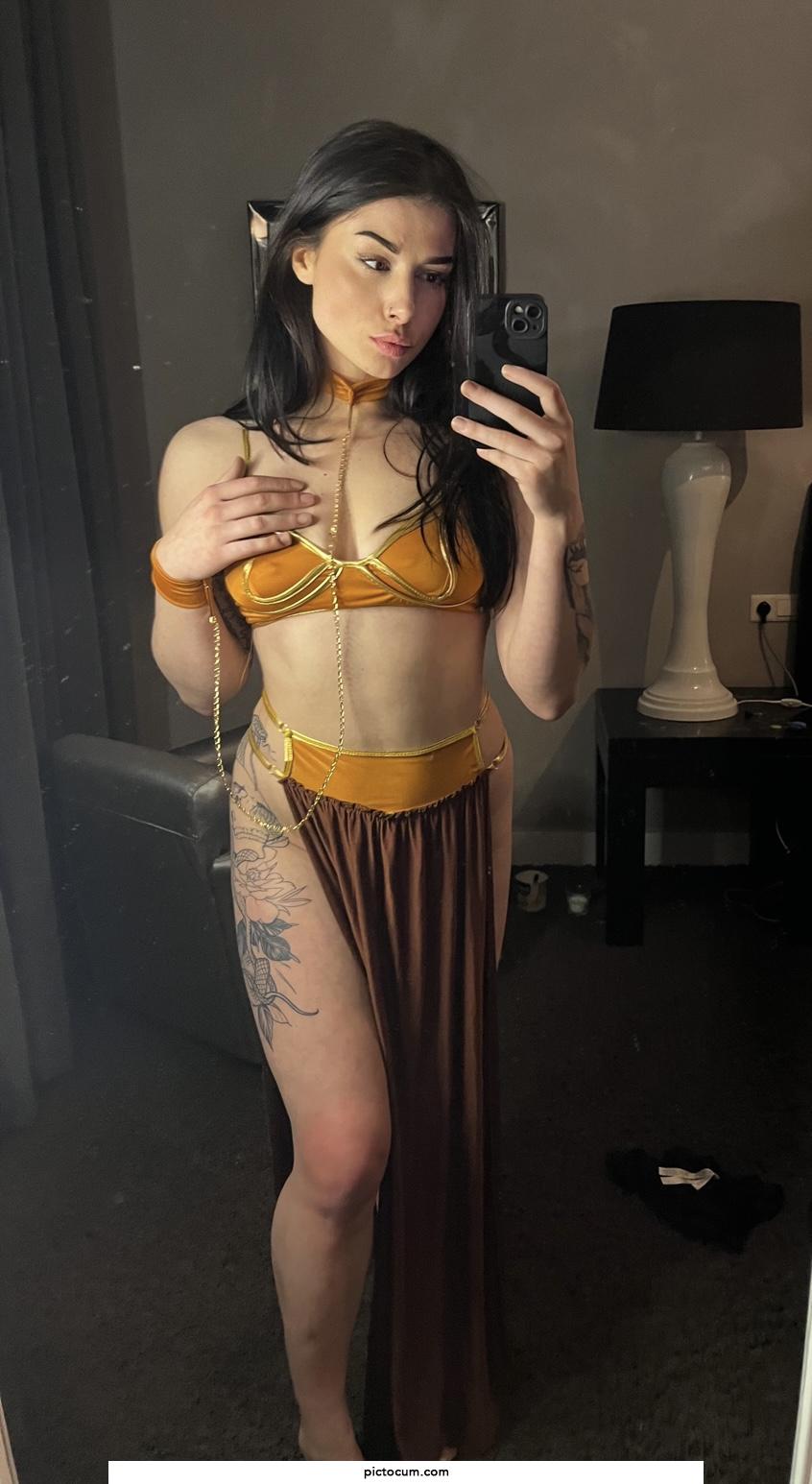 Slave girl Leia from Starwars - How did i do