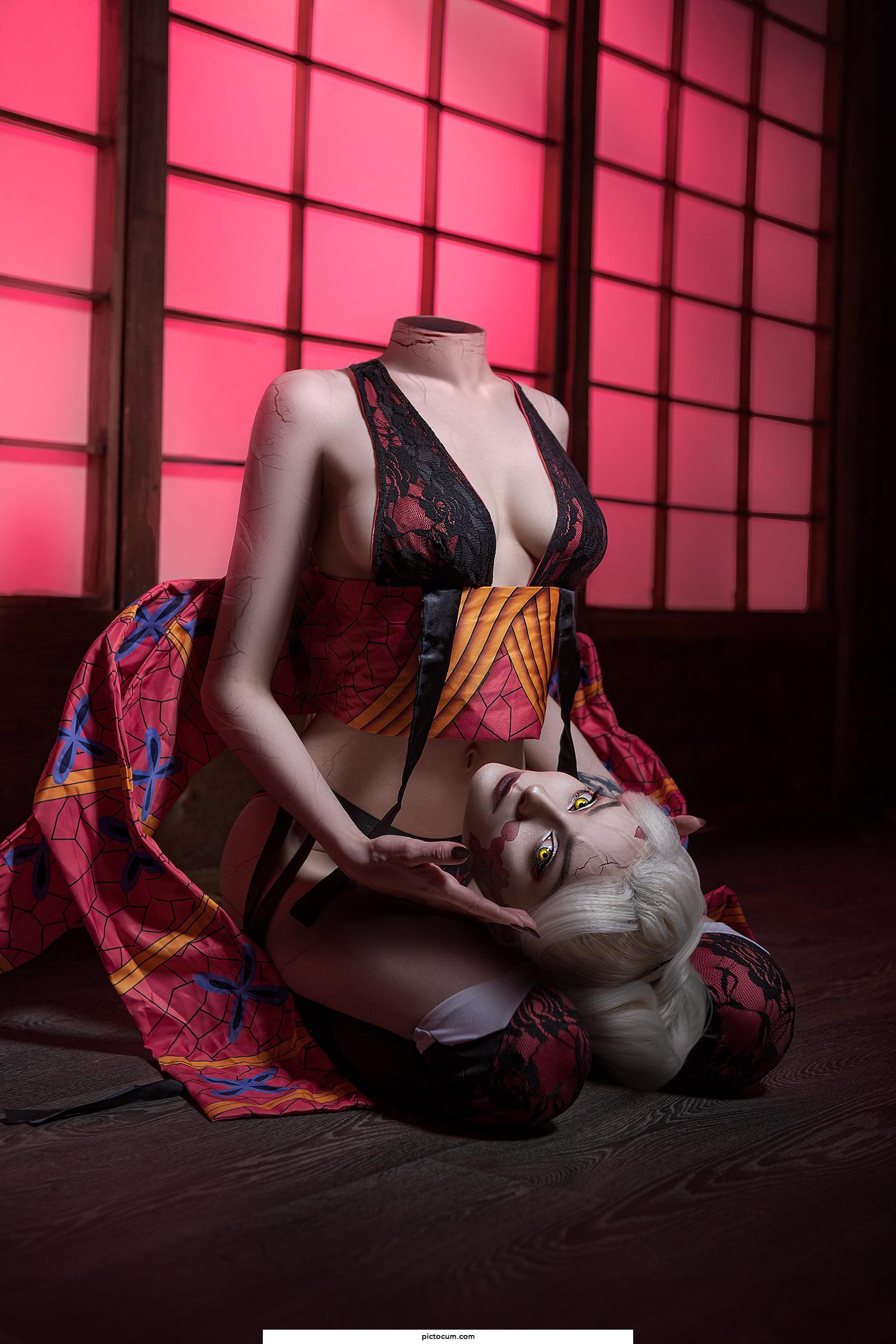 Daki from Demon Slayer by Cosniks