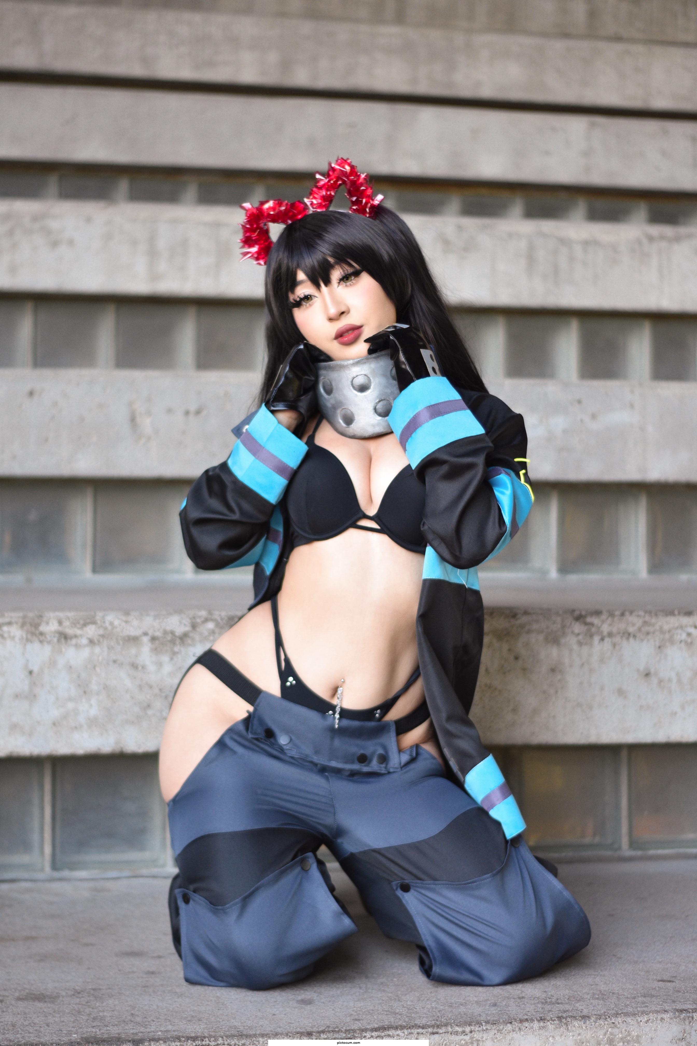 Tamaki fire ***** cosplay