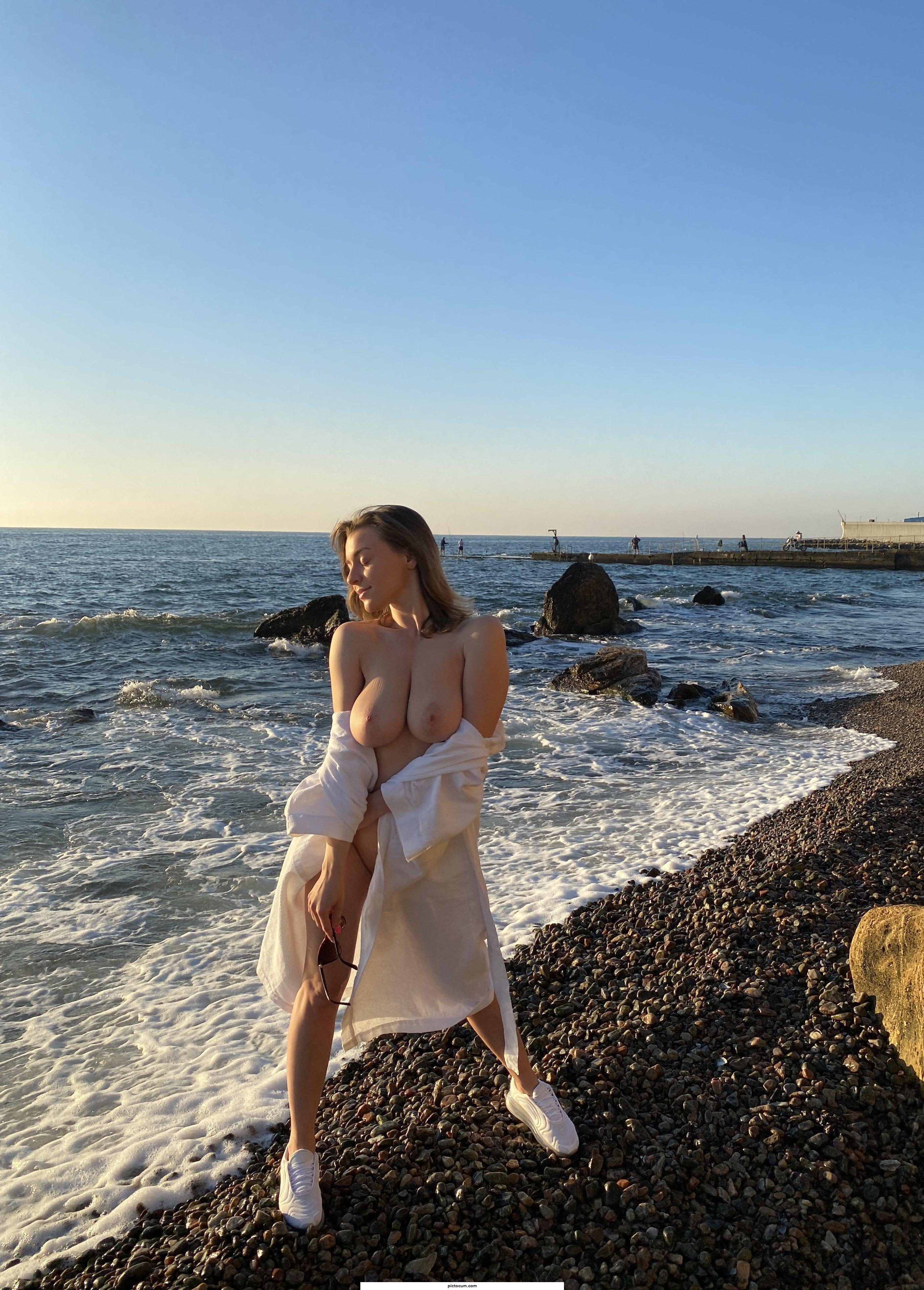 Dawn on the beach