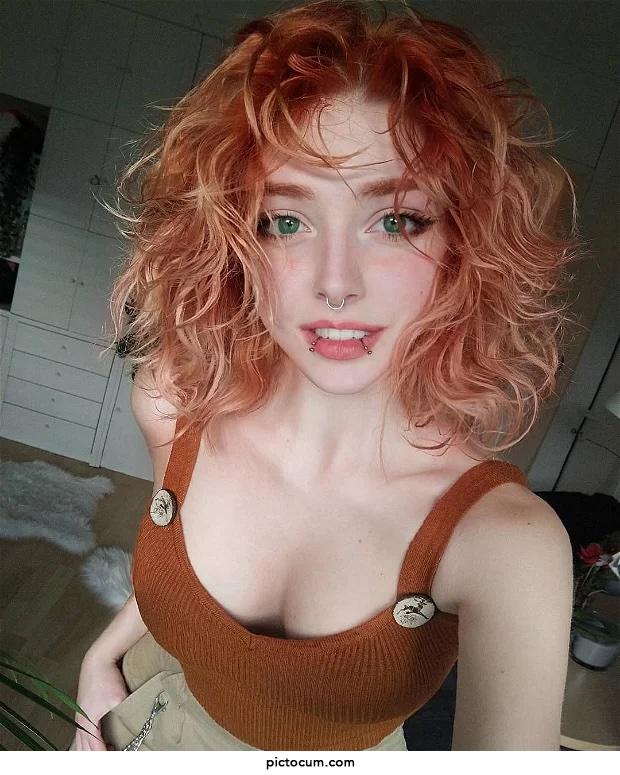 The piercings look so good on her