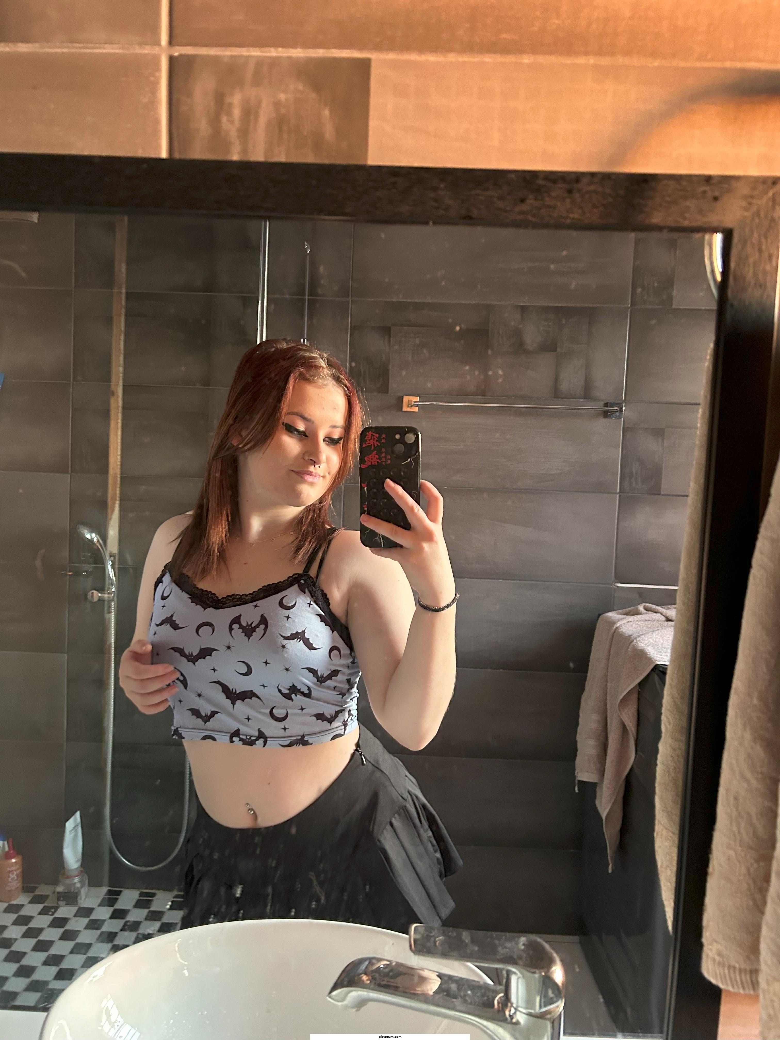 Bathroom selfie!