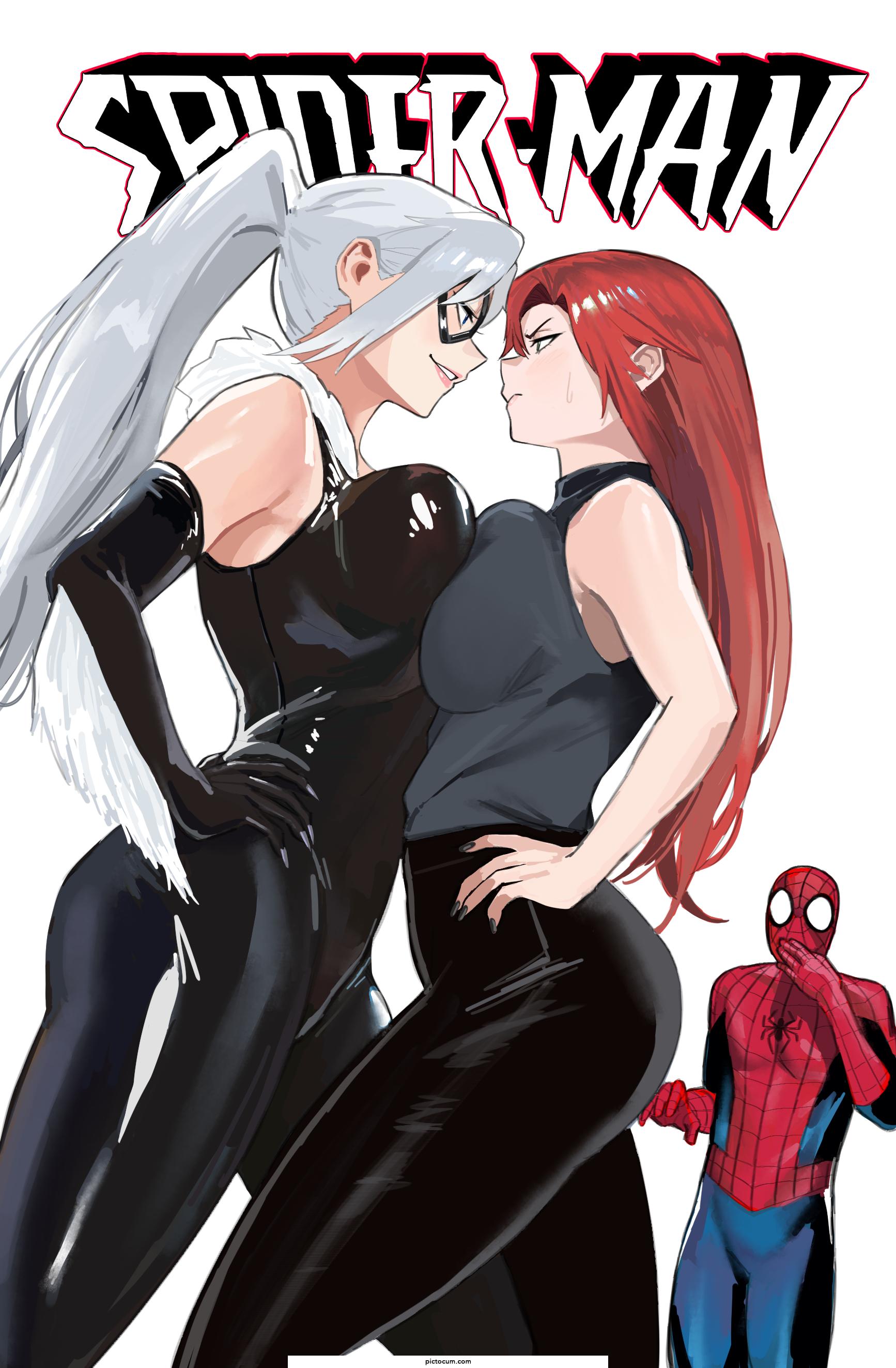 Black Cat and Mary Jane