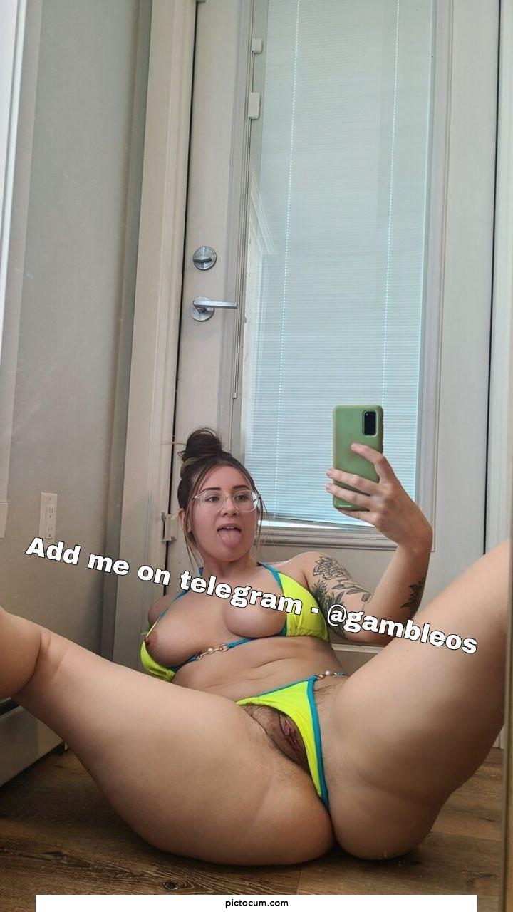 fill me up daddy 🤤 add me on telegram - @gambleos 💦