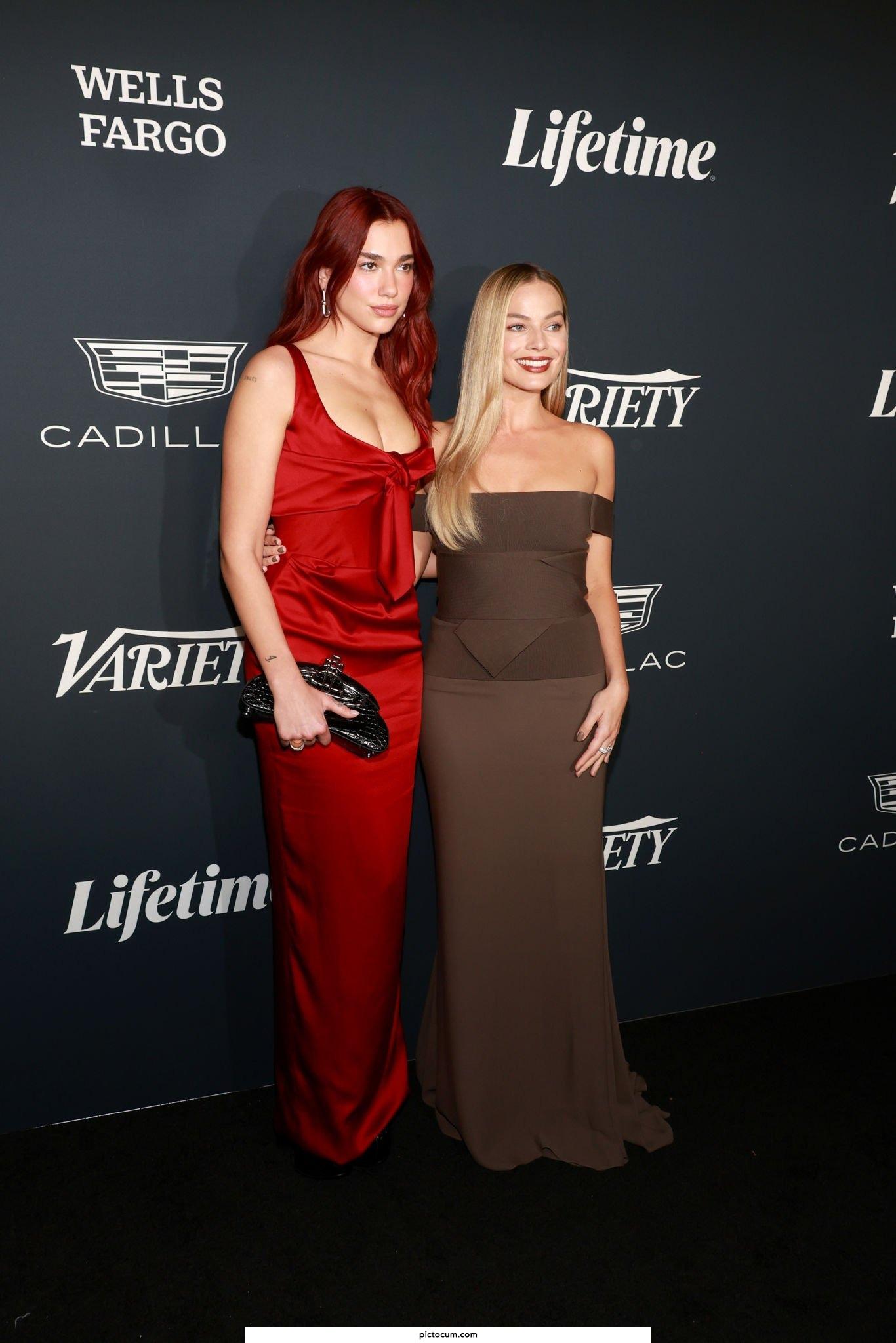 Dua Lipa + Margot Robbie