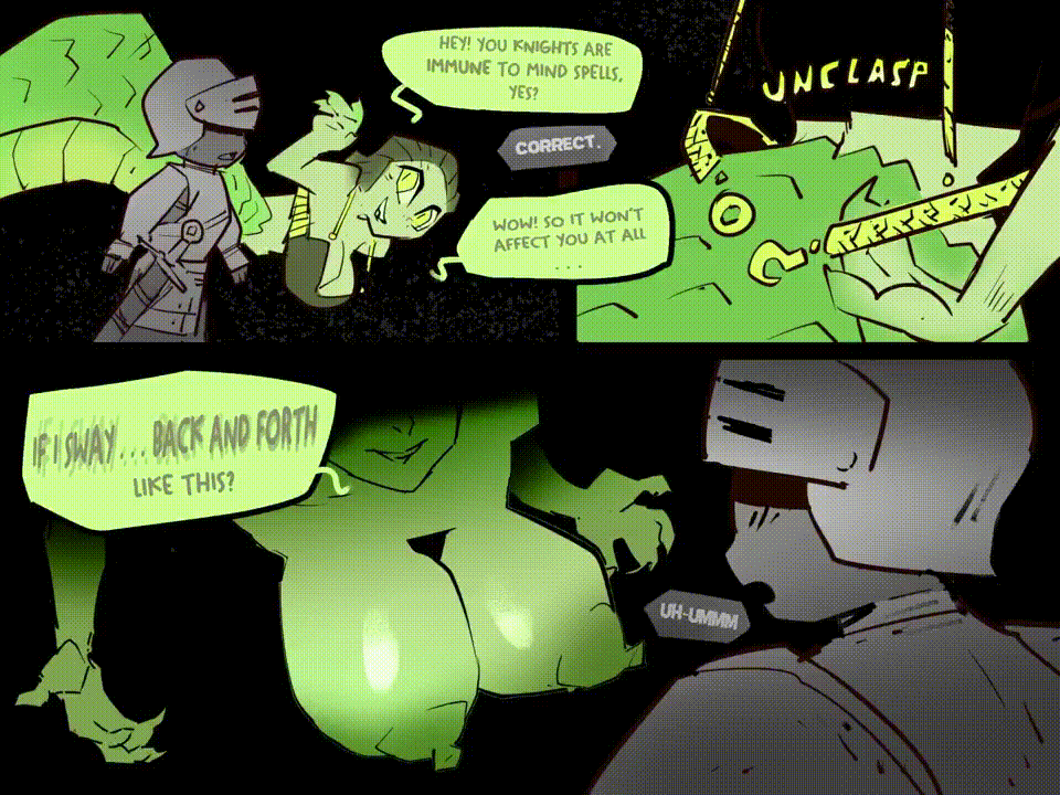 Knights are immune to mind spells yes?