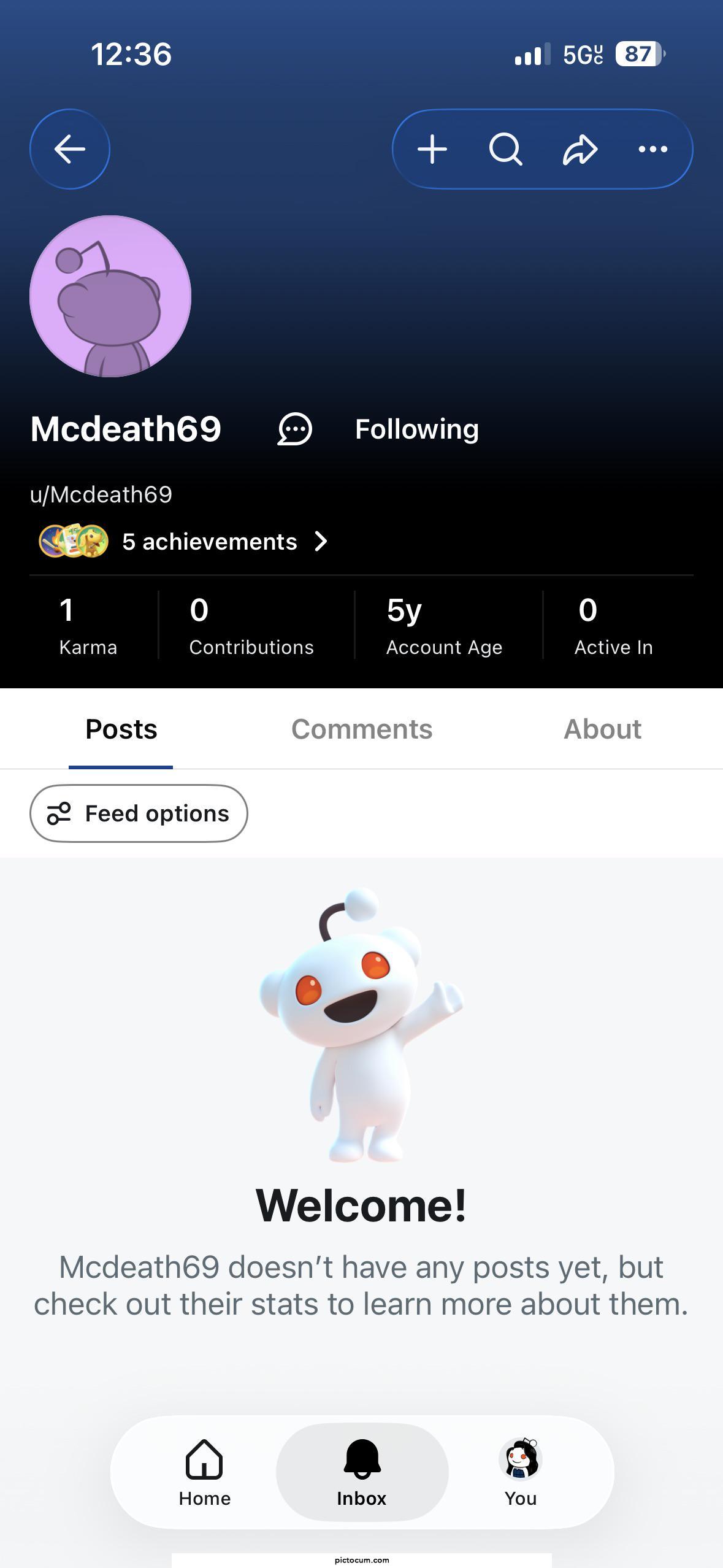 Has anyone interacted with recently deleted mcdeath69 asking for girl code ?